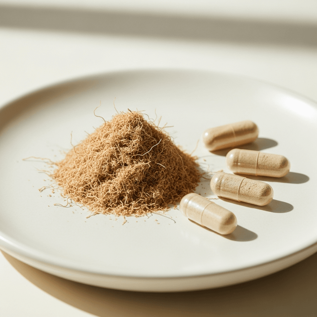 Wild yam (Dioscorea villosa)